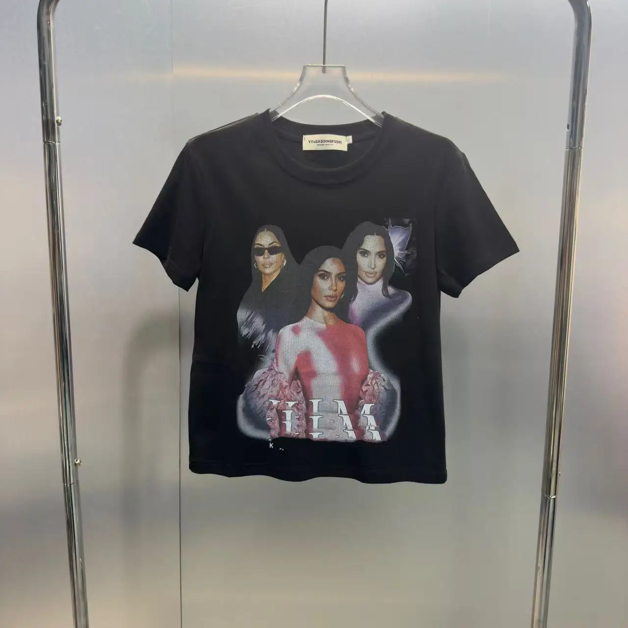 

Футболка Faionable ort Sve с креативным принтом, Новое поступление лета, молодежный персональный уникальный круглый топ