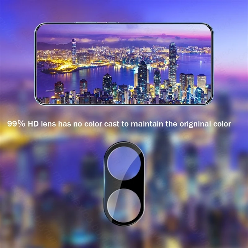 3D Curved Tempered Glass Camera Protector Cover For Xiaomi Poco C65 Redmi 13C 4G Lens Case Poxo Little PocoC65 C 65 65C Redmi13C