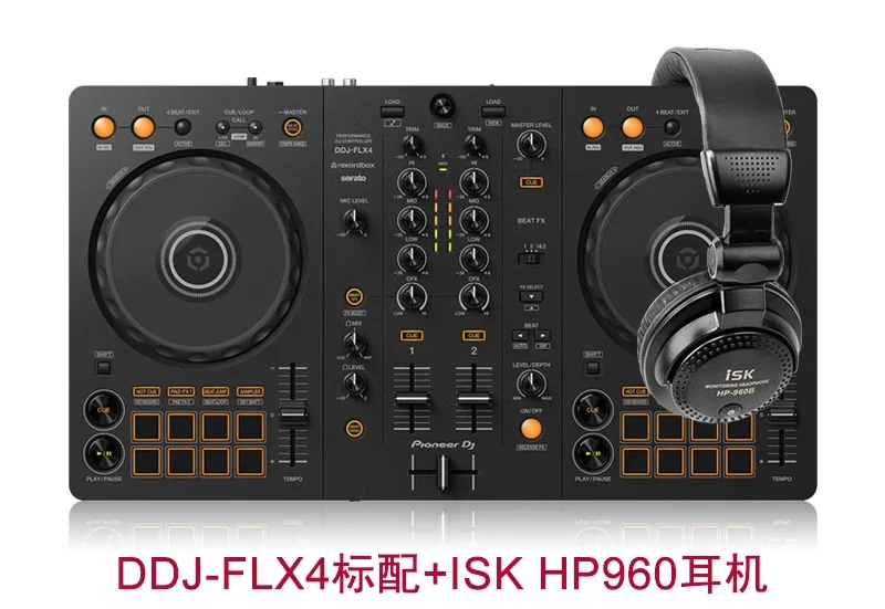 Pioneer DDJ-FLX4 beginner bar DJ disc player