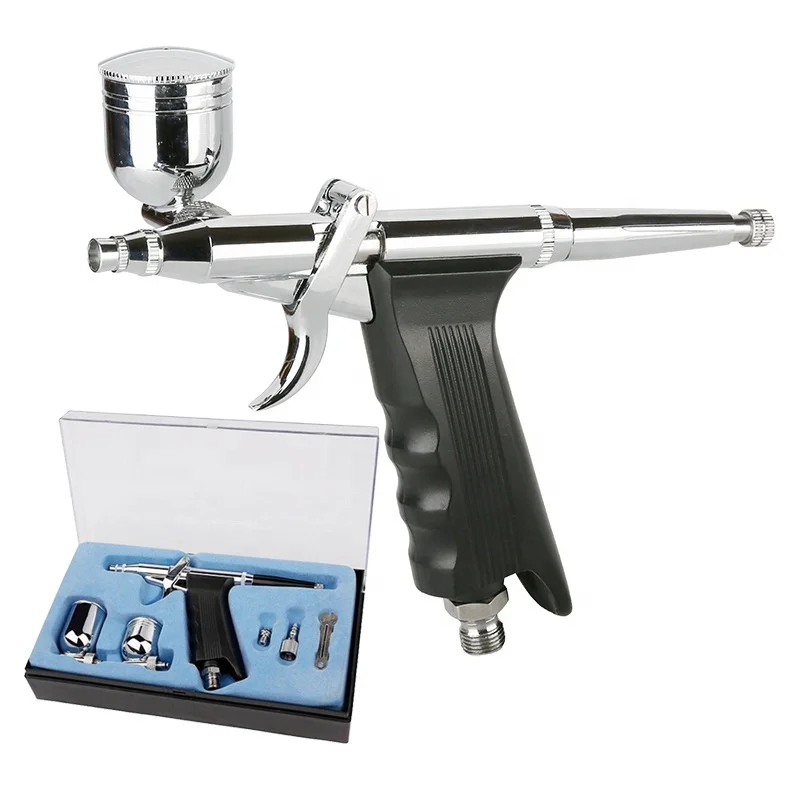 

Pattern Mini Airbrush Cake Decorating Kit Makeup Spray Gun for Nail Temporary Tattoo