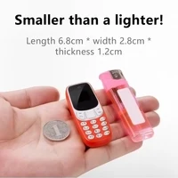 SERVO Small Mobile Phone Bluetooth Dialer Magic voice Low Radiation Telephone Call Recording 2/3 SIM GSM Unlocked Mini Cellphone 2