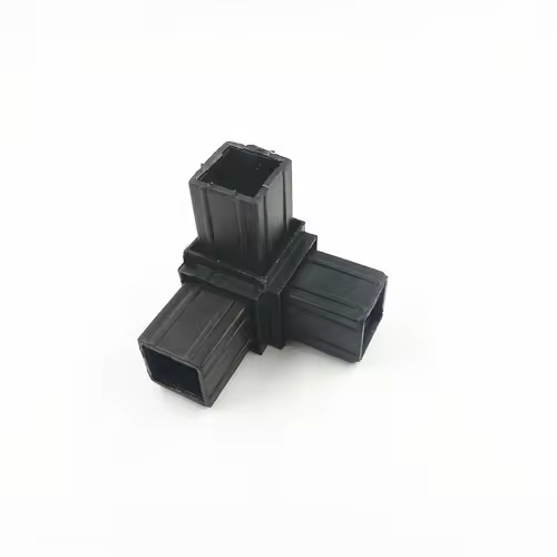 25X25 Right Angle Bend Connector Steel Pipe Plastic Shelf Tight Fixing Parts Corner L T Type Guardrail Balcony Cabinet 10Pcs - Image 2