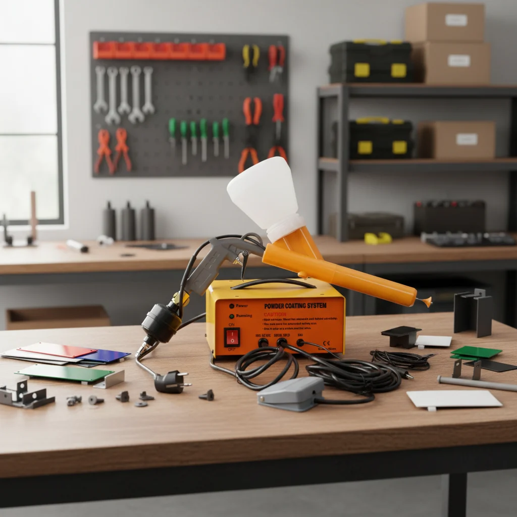 Efficient Factory Powder Coating System Set Complete Powder Coating System Spray Gun