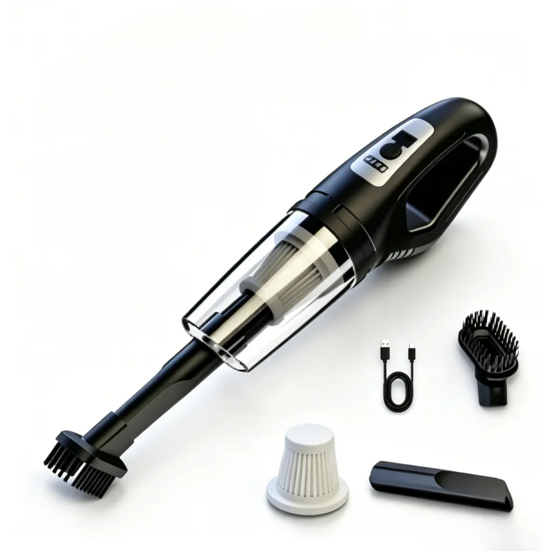 120W Cordless Handheld Vacuum Cleaner USB Rechargeable Strong Suction for Car Home Office Pet Hair