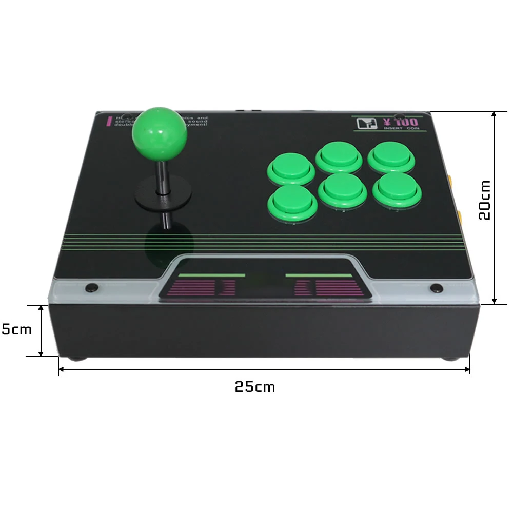 MD 9-pin joystick RAC-J600S-MD joystick compatible with Seg Mega Drive 1/2 Plug and Play