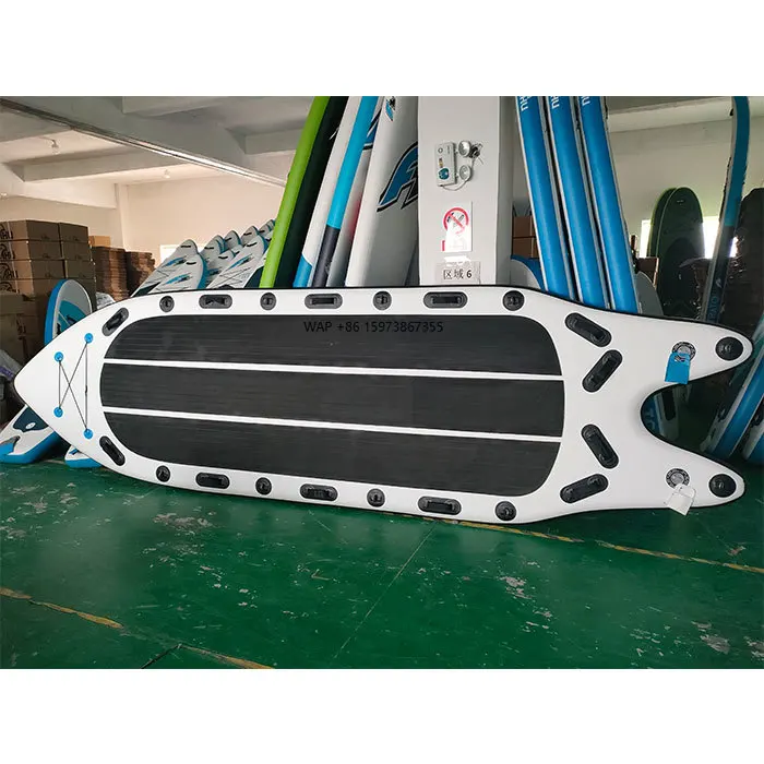 

Inflatable Big Stand up Paddle Board 4M 5M Raft Boat 10 Person Drop Stitch Team Surfboard