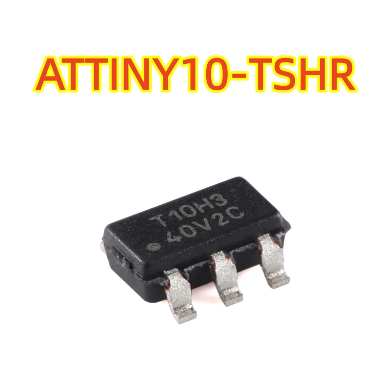 Original authentic ATTINY10-TSHR SOT-23-6 8-bit AVR microcontroller chip, 100% brand new chip