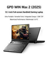 GPD WIN Max 2 2025 10.1 Inch AMD AI 9 HX 370/8840U Windows11 Gaming PC Laptop Notebook Portable Game Computer 64GB RAM 2TB Nvme