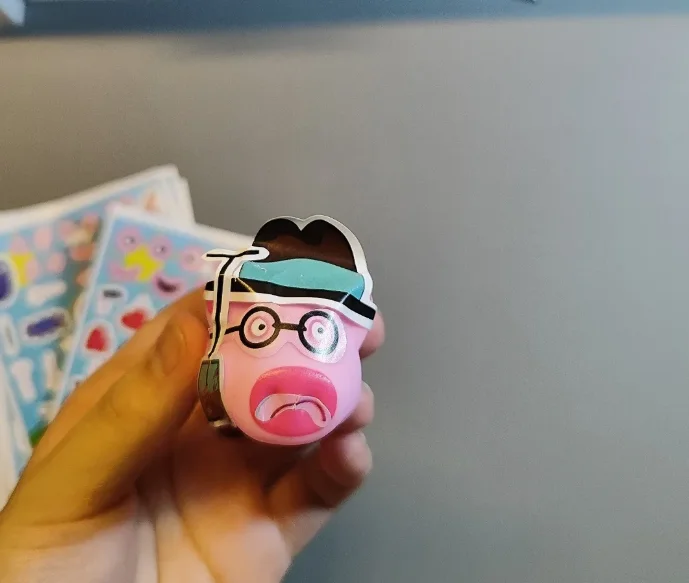 New Peppa Pig Face-Changing DIY Puzzle Stickers George Educational Toy  Handmade Assembly Collage Birthday Gift - 2026 view 5