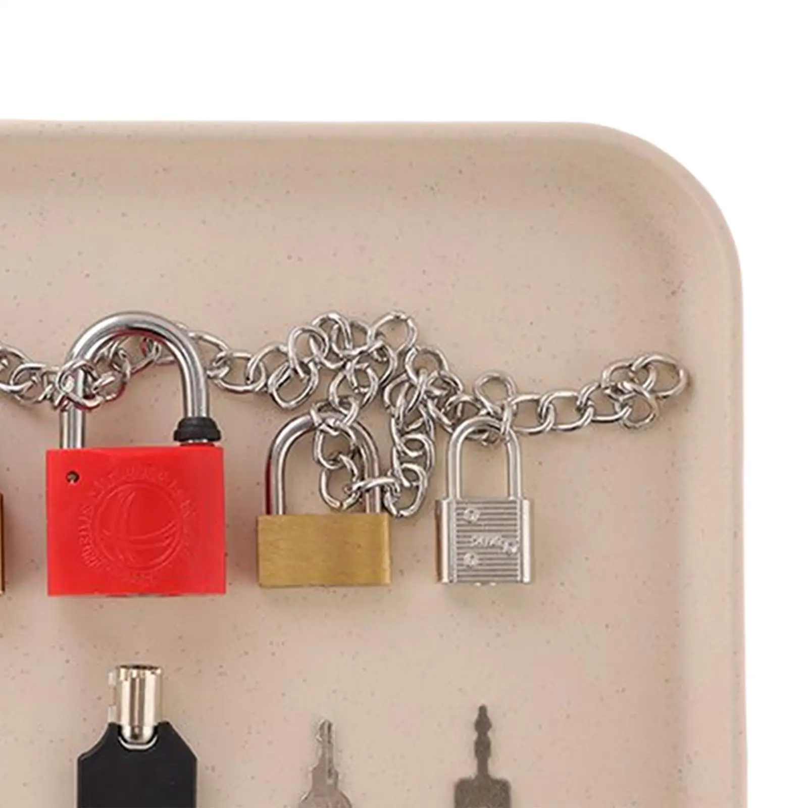 

Kids Learning Locks with Keys Early Educational Toy Fine Motor Skills Practical Life for Children Girls Boys Birthday Gifts