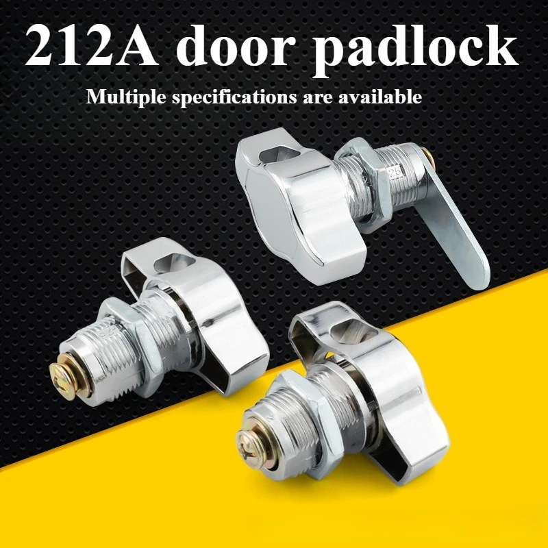 Cabinet Door Padlock Zinc Alloy Keyless Mechanical Door Lock For Cabinet Mailbox Drawer Cupboard Locker Furniture Hardware