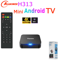 Tanix TX1 Android TV Box Allwinner H313 2.4G Wifi RAM 1GB 2GB ROM 8GB 16GB Power by DC 5V 2A Mini Media Player Smart TV BOX