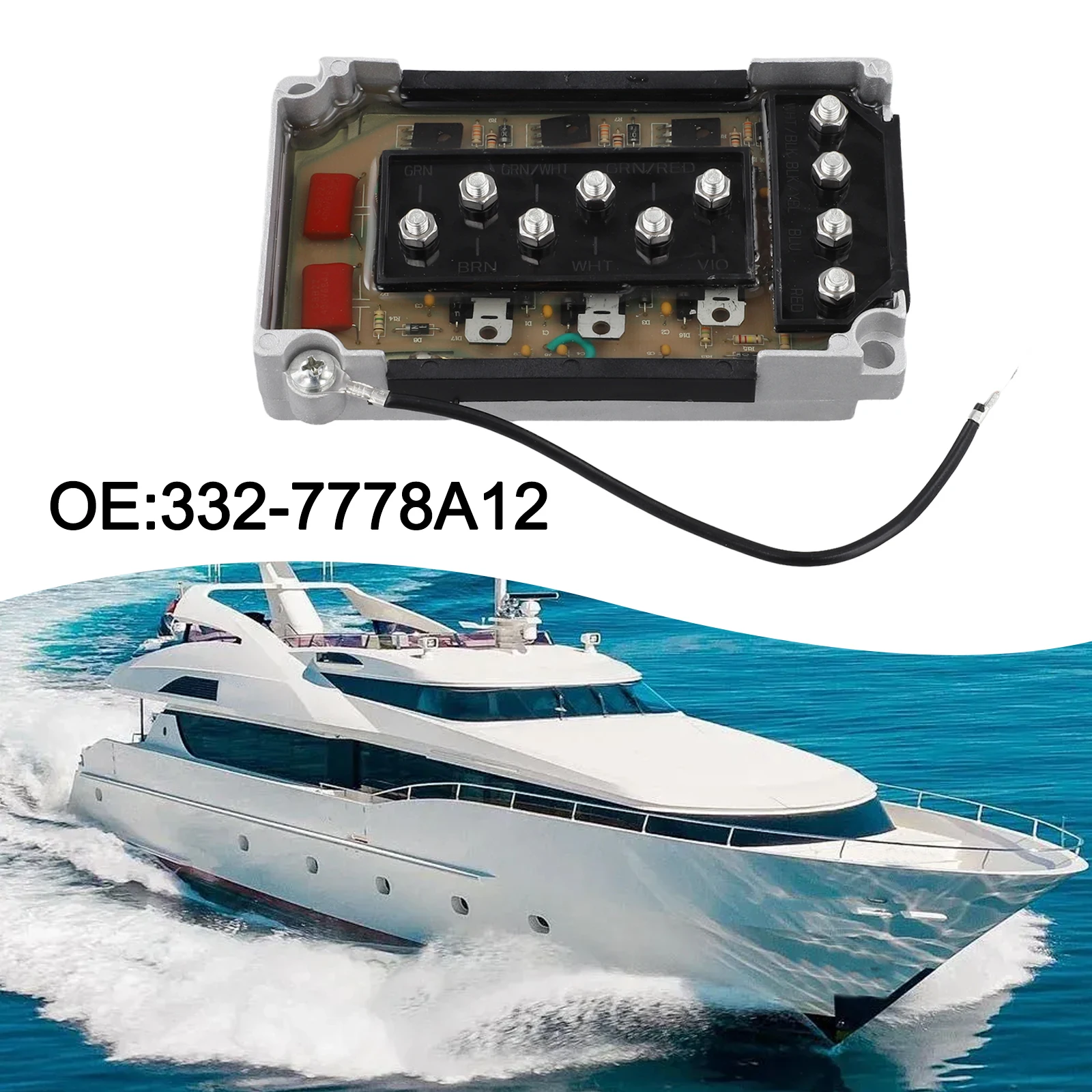 For Mercury Outboard For CDI Switch Box Replacement for 50HP to 275HP Engines Part Number 3327778 Compatible Models
