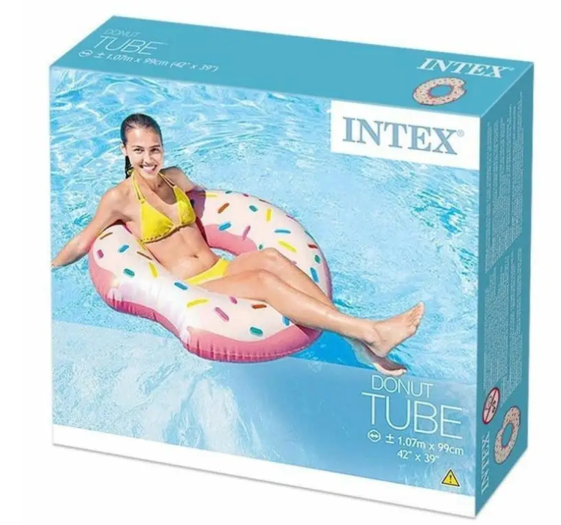 Wholesale OEM Summer Outdoor Swimming Party Donut Pool Float For Kids