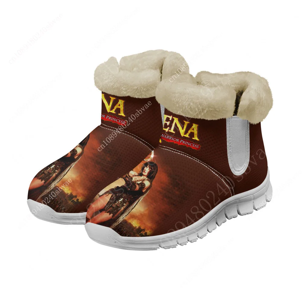 

Xena Warrior Princess Home Snow Boots Mens Womens Teenager Customized Boot Casual Snow Shoe High Quality Couple Sports Shoes