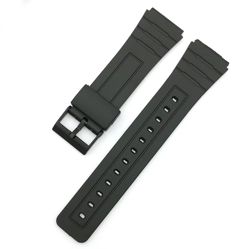 Bracelet For CASIO Silicone Watch Strap 12/14/16/18/20/22mm for W800H SGW400 F91W F84 F105/108 A158/168 AE1200/1300 Resin Belts