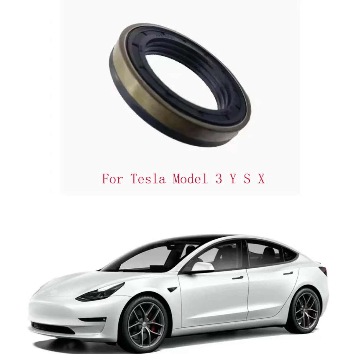 Сальник приводного вала для Tesla Model 3 Y S X, передний и задний сальник приводного вала, сальник дифференциала, запасная часть.