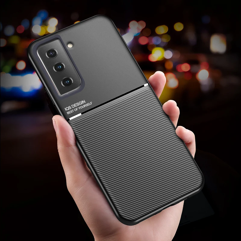 Stripe Texture Phone Case For Samsung Galaxy S26 S25 S24 Plus Ultra FE 5G A35 A56 Anti-Slip Shockproof TPU Cover Cell Phone Case