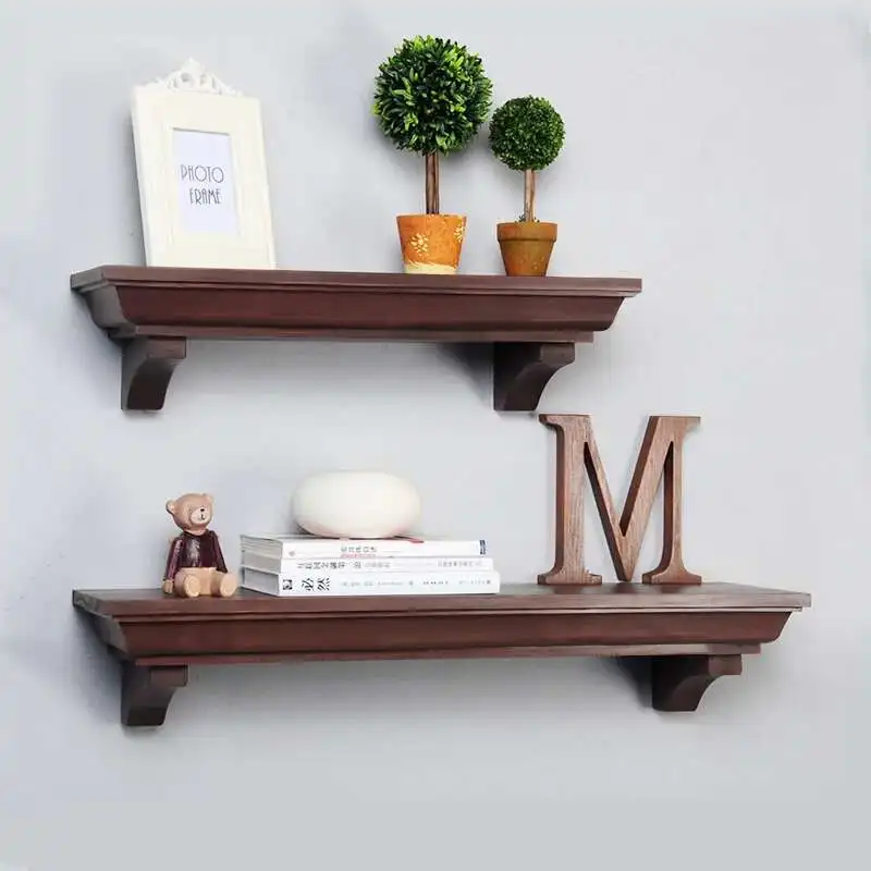 

Wall Repisas Display Stand Bedroom Storage Corner Box Nordic Shelves Wooden Living Room Bathroom Plant Repisa Room Decoration