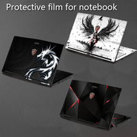 3PCS Skin Sticker Cover Case Film For MSI GF66 GP76 GE76 GP66 GE66 GE65 GS66 GL75 GT70 GP65 GL65 GP75 GT75VR GF75 GS75 GS65
