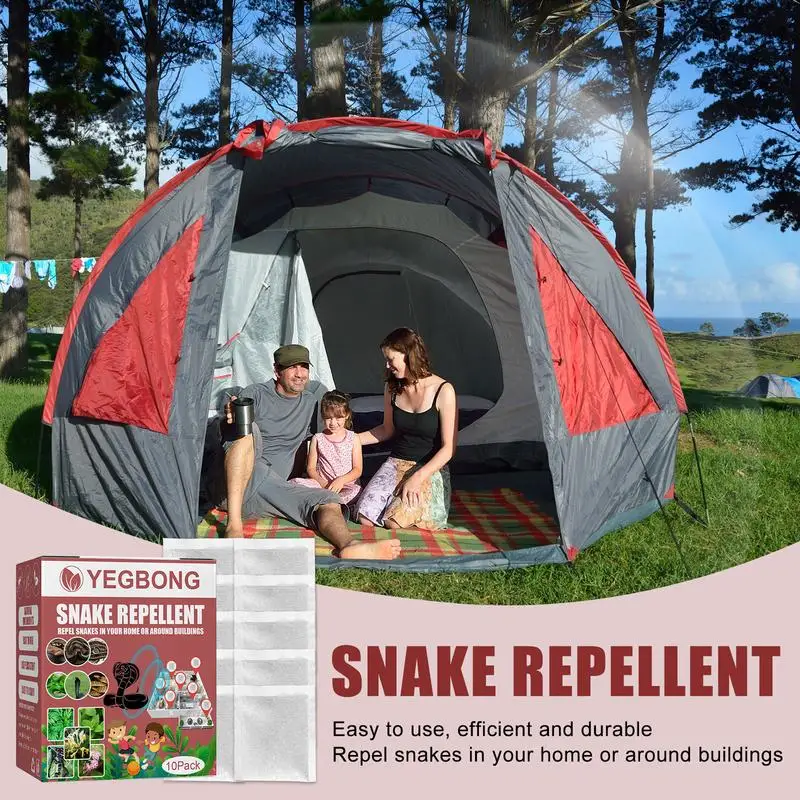 Snake Repellent For Yard Powerful Shield Repellent Anti Snake Safe Repellent For Garden Camping Pest Control Repelling Bag
