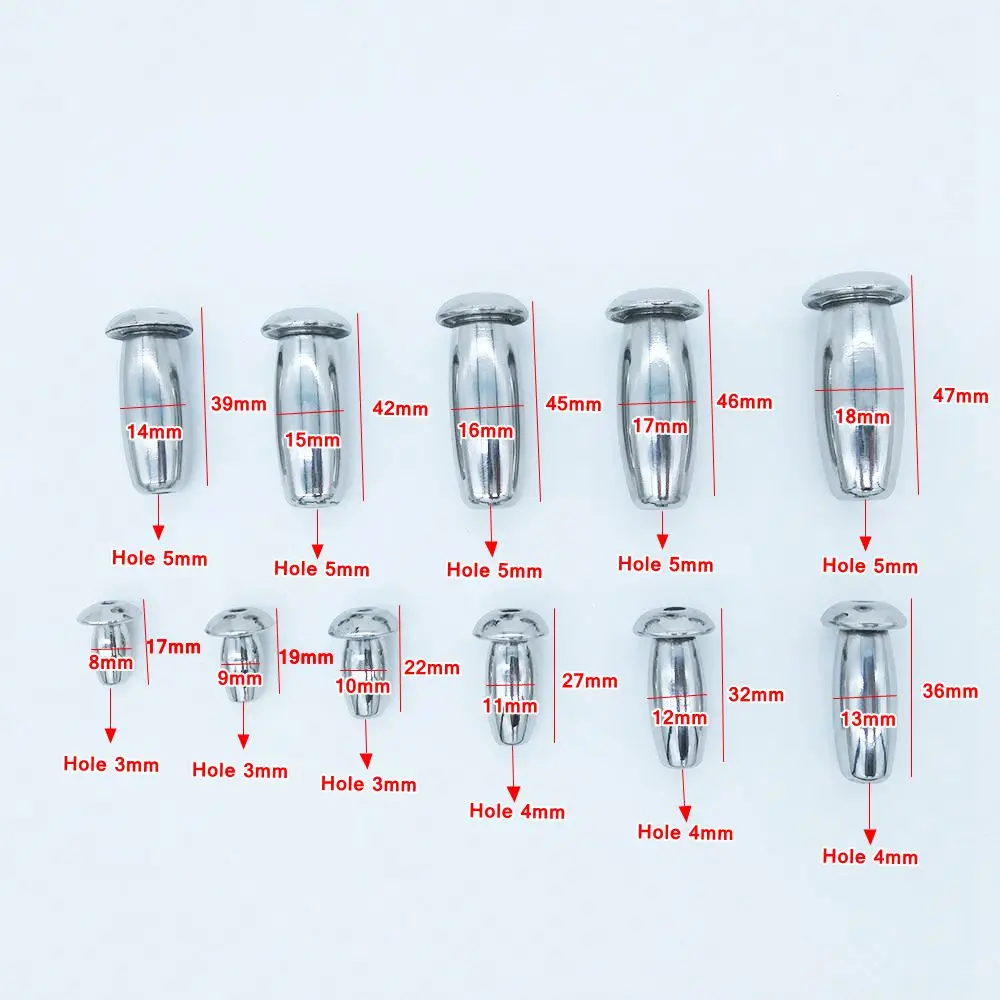 8-18mm Stainless Steel Urethral Catheter Penis Plug For Male Masturbator Penis Inserts Stimulation Dilator Chastity Sex Toys