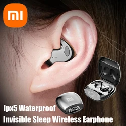 Xiaomi-Fone de ouvido Bluetooth sem fio com microfone, fone de ouvido invisível, fone de ouvido ipx5 à prova d'água