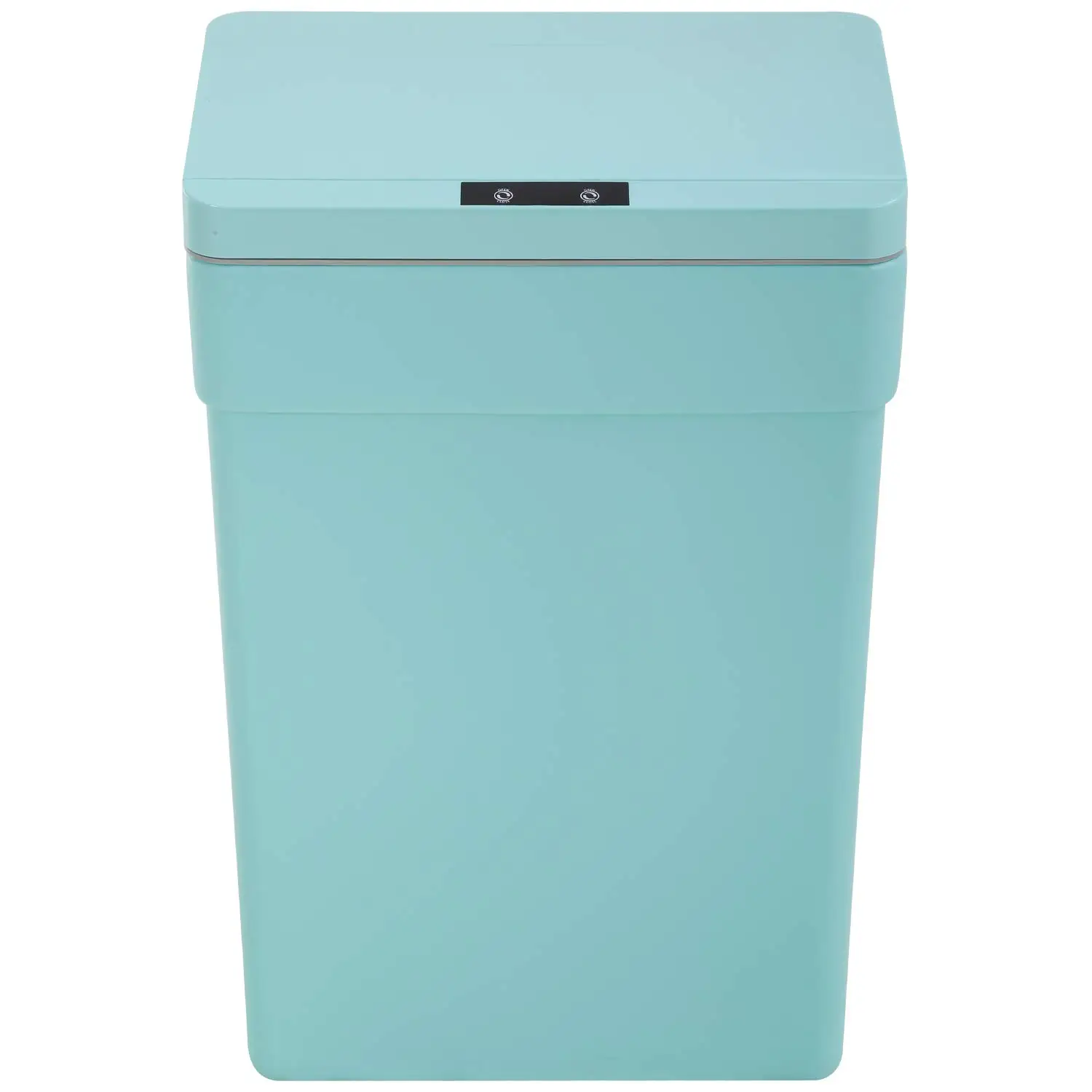 

13 Gallon Automatic Touch-Free Trash Can with Lid, High-Capacity Kitchen Bathroom Office Garbage Bin Blue