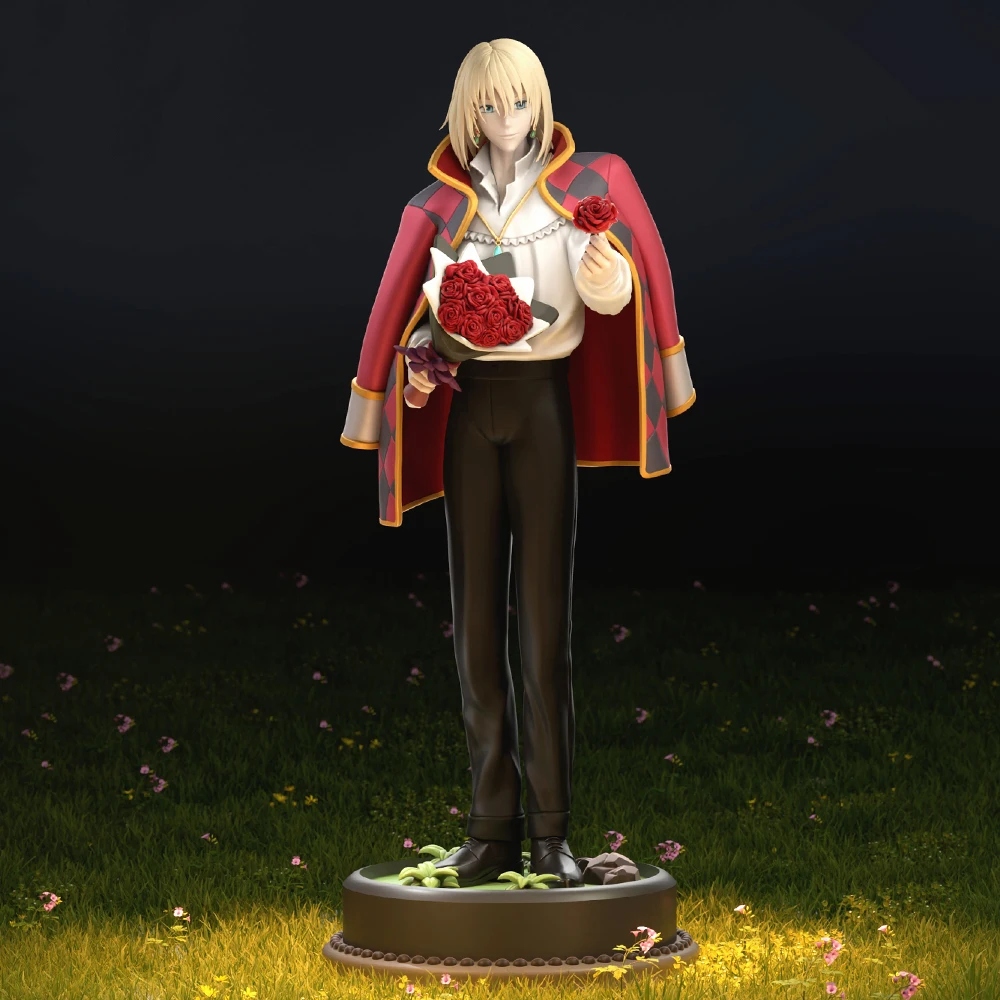 

1:18 Mystical Elegant Wizard Figure - High-Detail 3D Resin Miniatures | Unpainted Kit (A1018)