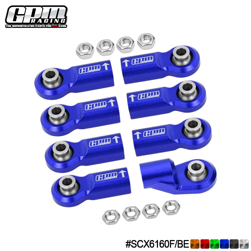 GPM 7075 Legering Front Link Bar Ends voor origineel voor AXIAL 1/6 SCX6