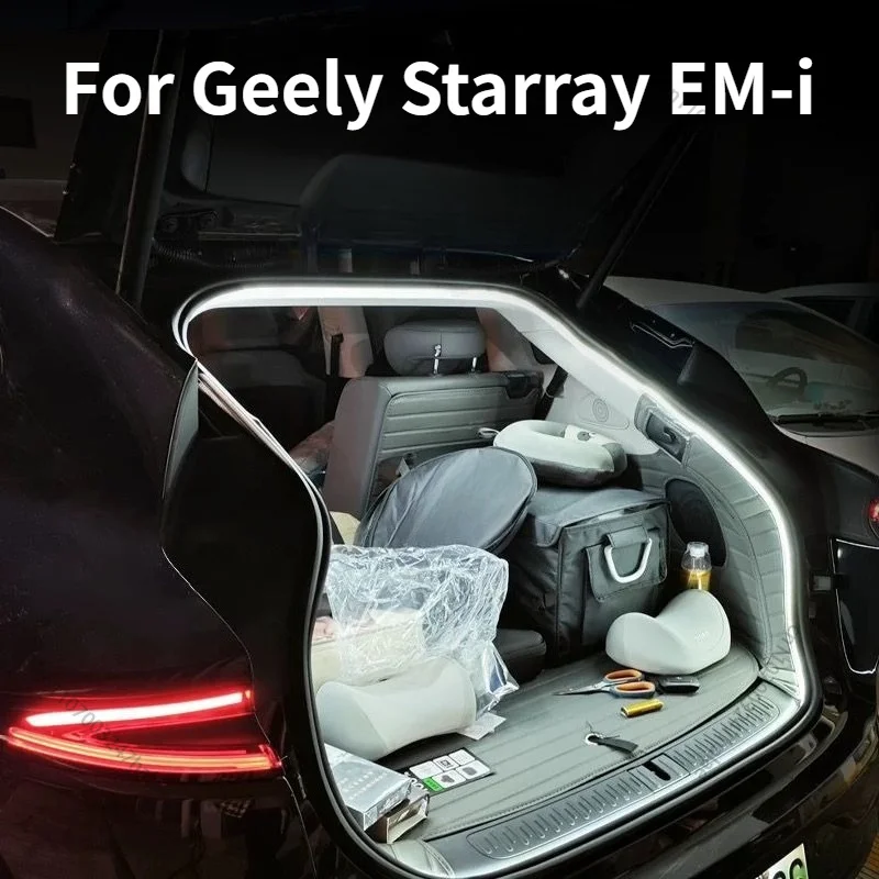 Special Trunk Ambient Light & Trunk Lamp For Geely Starray EM-i Decorative Lamps Strips Energy-saving Easy-install Durable