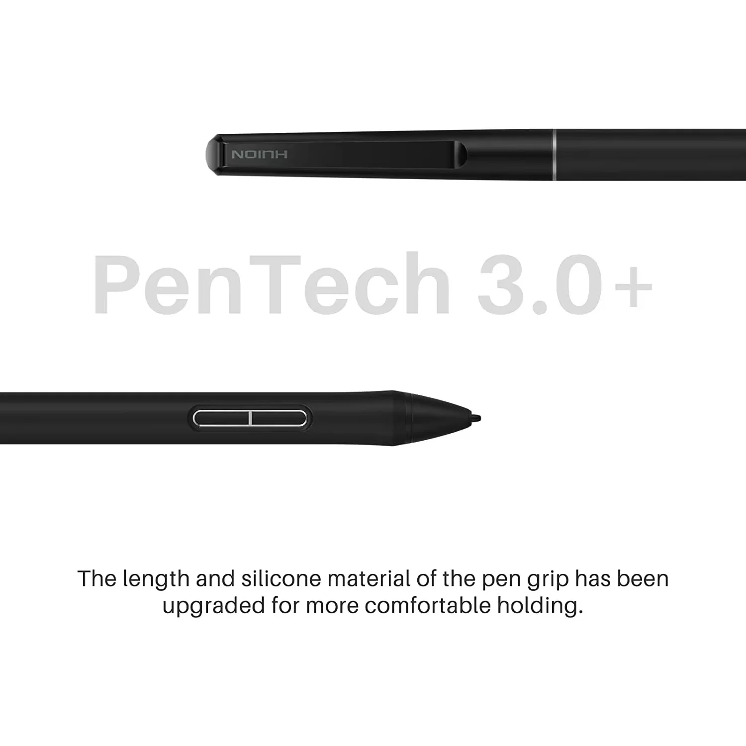 HUION PW550S Battery-Free Pen with PenTech 3.0 – Slim 9.5mm Stylus for Inspiroy 2, G930L, Q630M, Kamvas 22 Series