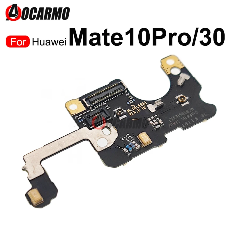 1Pcs For HUAWEI MATE 10 Pro Mate30 Microphone Plate Mic Small Board Flex Cable Replacement Repair Parts