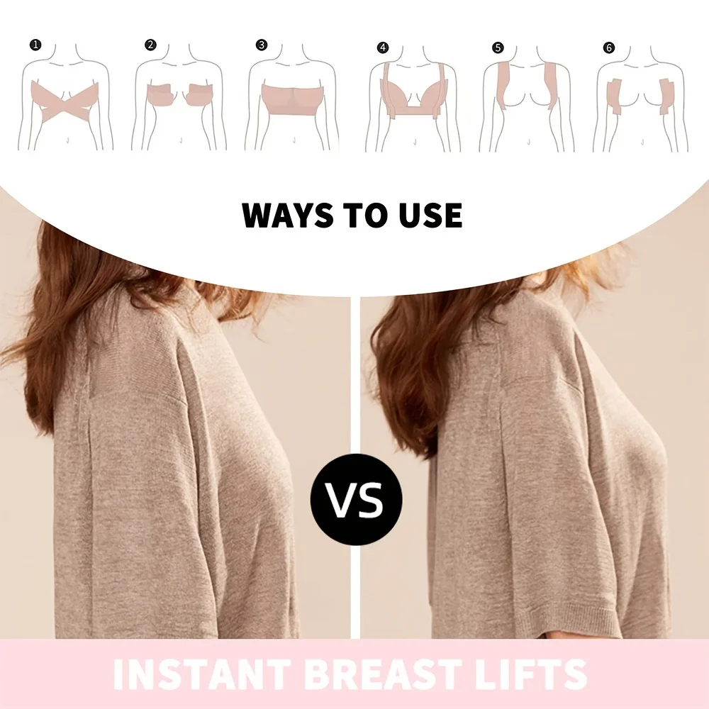 Elastic Breast Lifting Tape, Invisible and Breathable