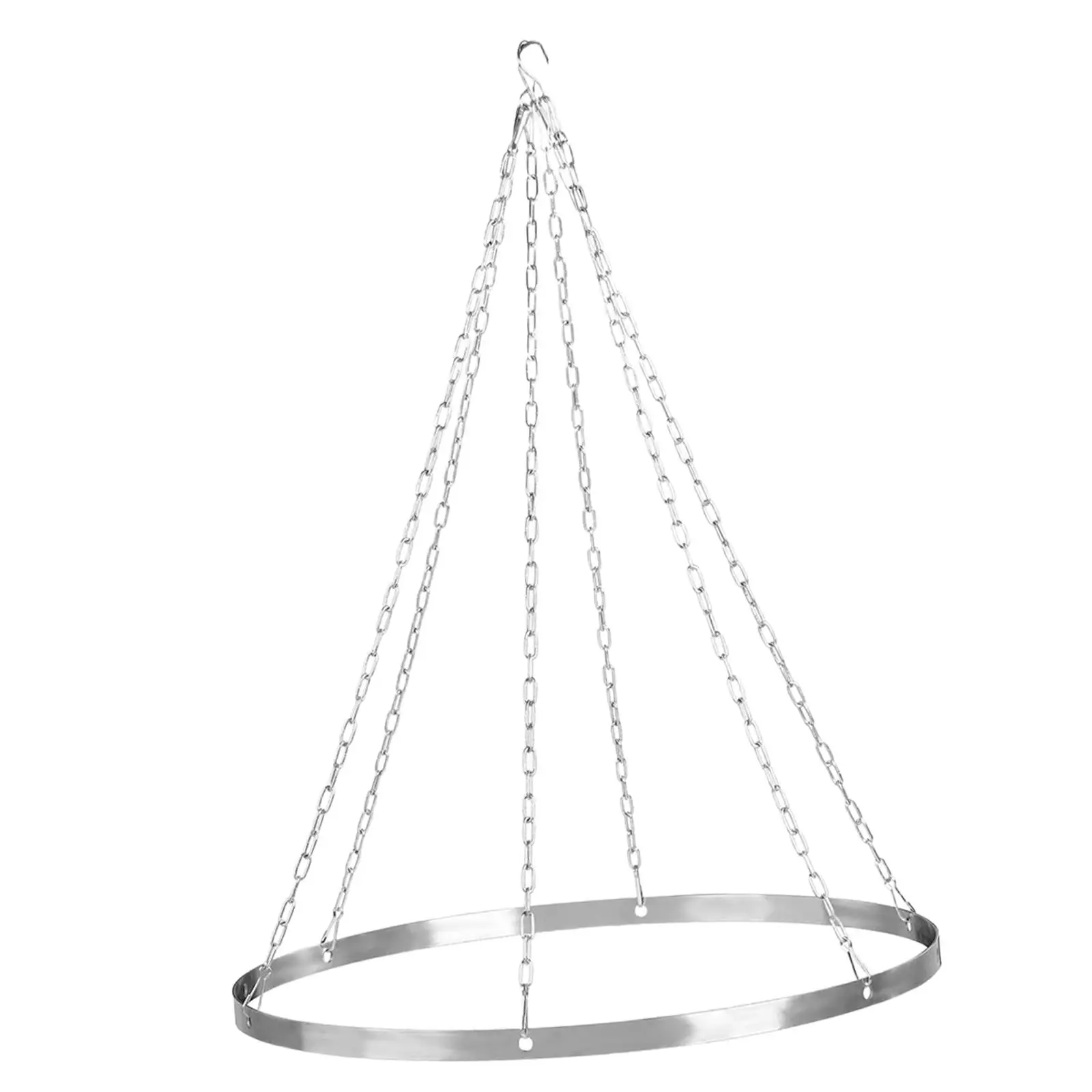 Durable Ceiling Drapes Hanging Kit Round Canopy Hoop Stainless Steel Easy Setup for Wedding Reception Decor