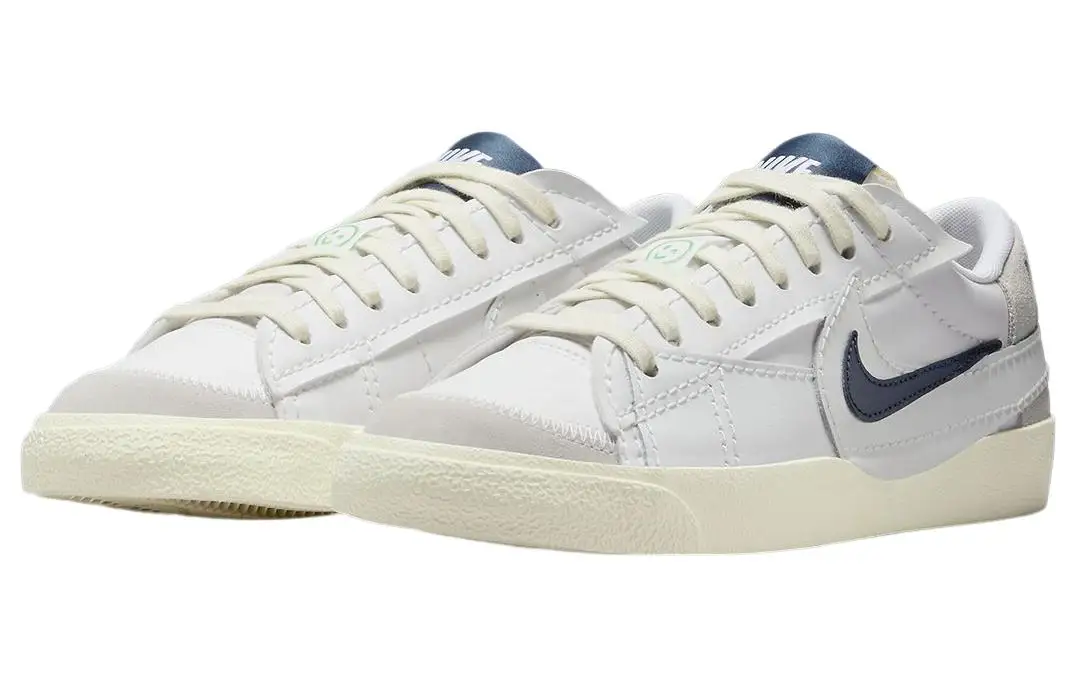 Nike-Blazer Low '77 Jumbo SE 'White Midnight navy-zapatillas de deporte, zapatos