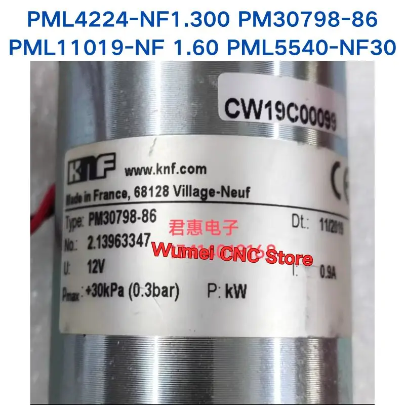 Used KNF diaphragm pump PML4224-NF1.300 PML11019-NF1.60 PM30798-86 PML5540-NF30 other models, please consult