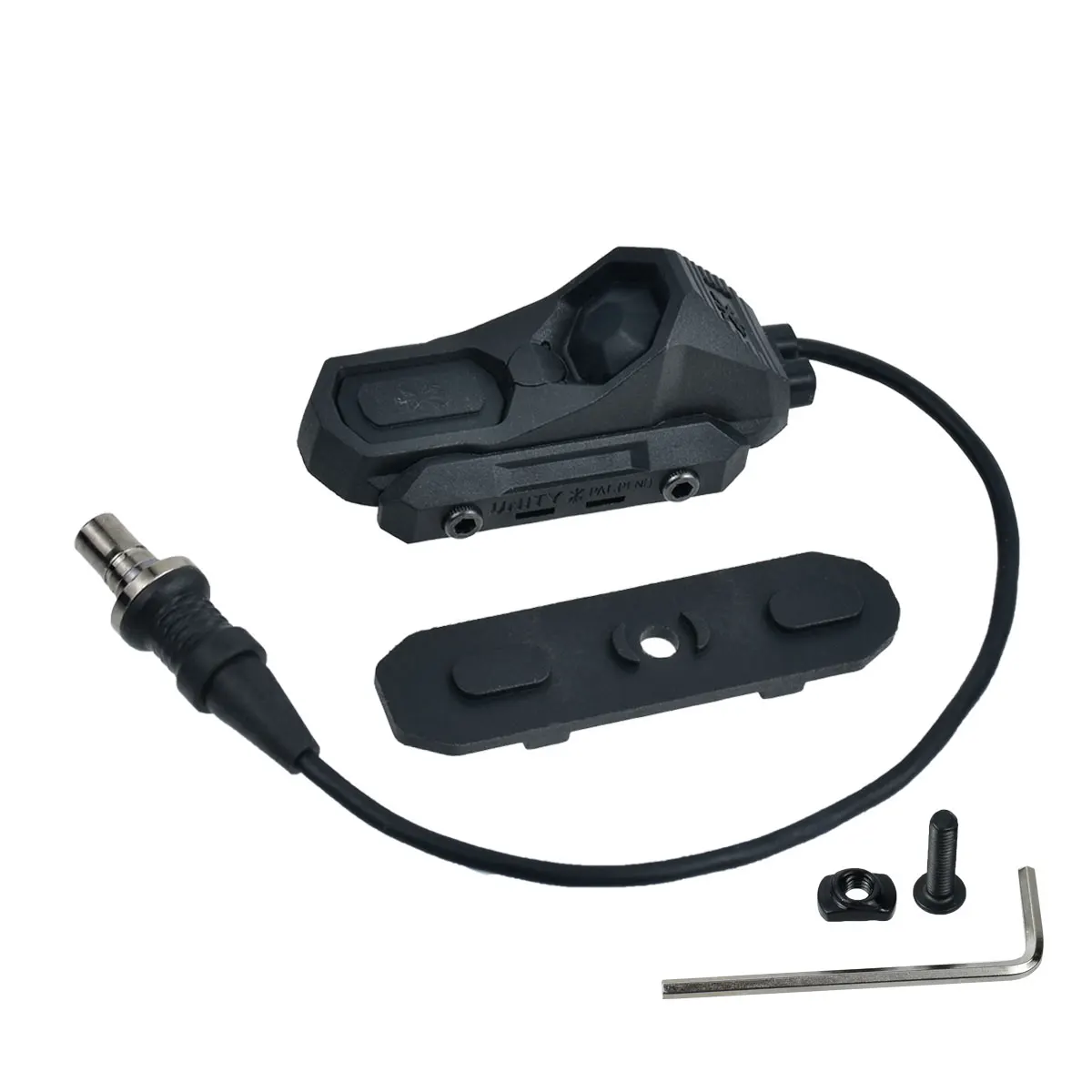 UNITY SF Interrupteur à bouton-poussoir à distance sous pression Lite Fit M-LK Keymod Rail Picatinny 20mm pour lampe de chasse Surefire M300 M600 M340 M951