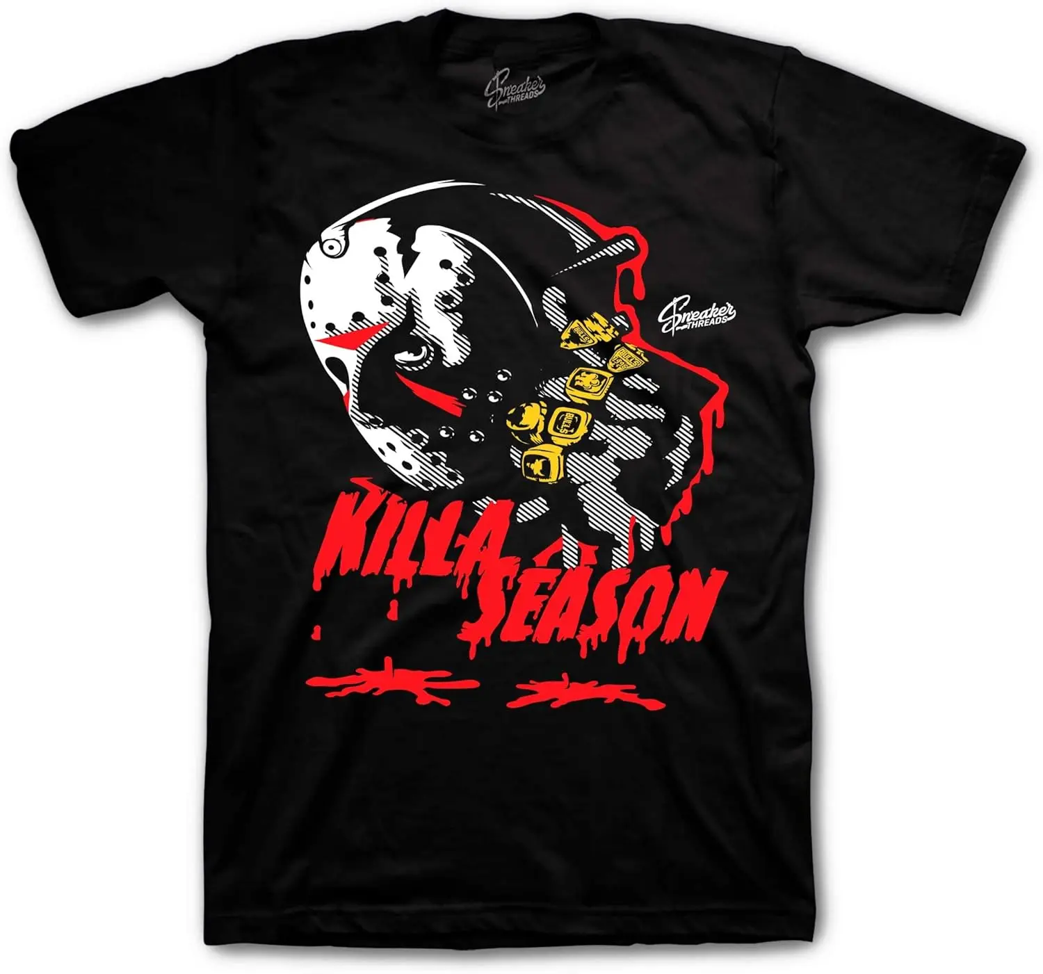 Shirts to Match Jordan 8 Playoffs Varsity Red - Killa Season Tees to Match