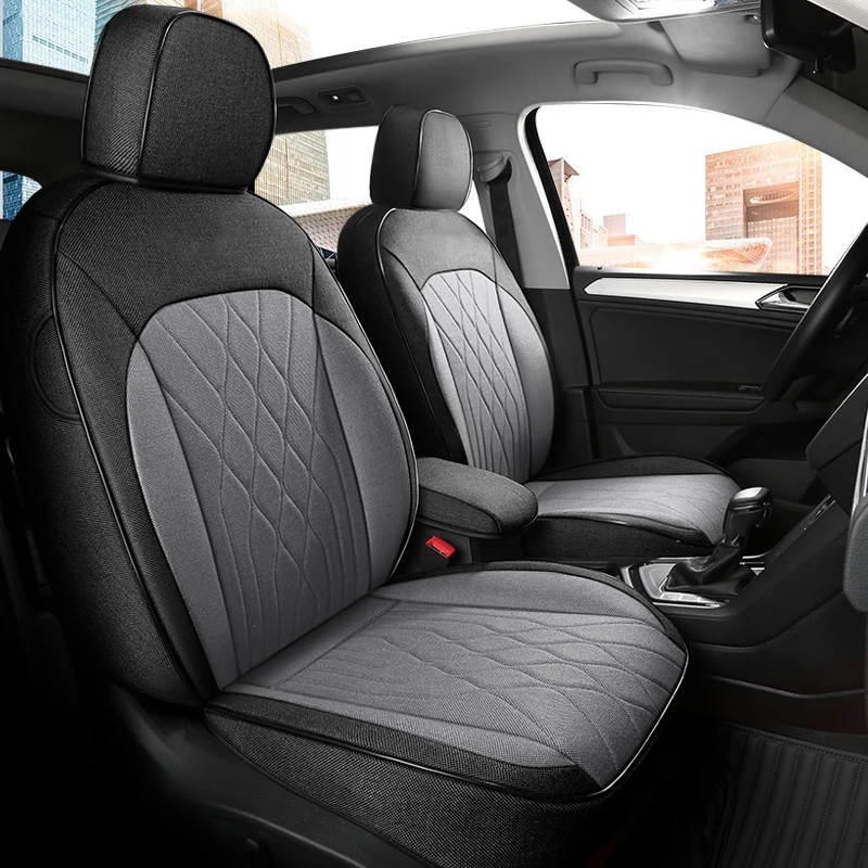 

Чехлы на автомобильные сиденья из льна на заказ для BMW E60 2004-2010 BMW E46 2000-2005 Audi A4 B8 2009-2016, дышащие автомобильные аксессуары для интерьера