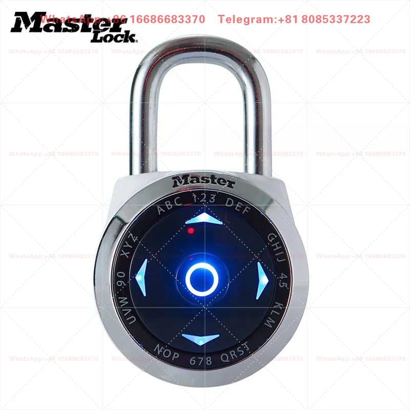 Maester Electronic Direction Code Lock Intelligent Lock Padlock 1500EXD White Direction Lock
