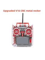 HelloRadio transparent case V16/V16 MAX ELRS/4N1 CNC multi-protocol Hall stabilization transmitter EDGETX touch screen