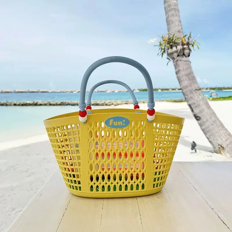 Bathing Basket, Washing Basket, Hand Bath Basket, Plastic Swimming Basket, Storage Basket, High Aesthetic Value for Students