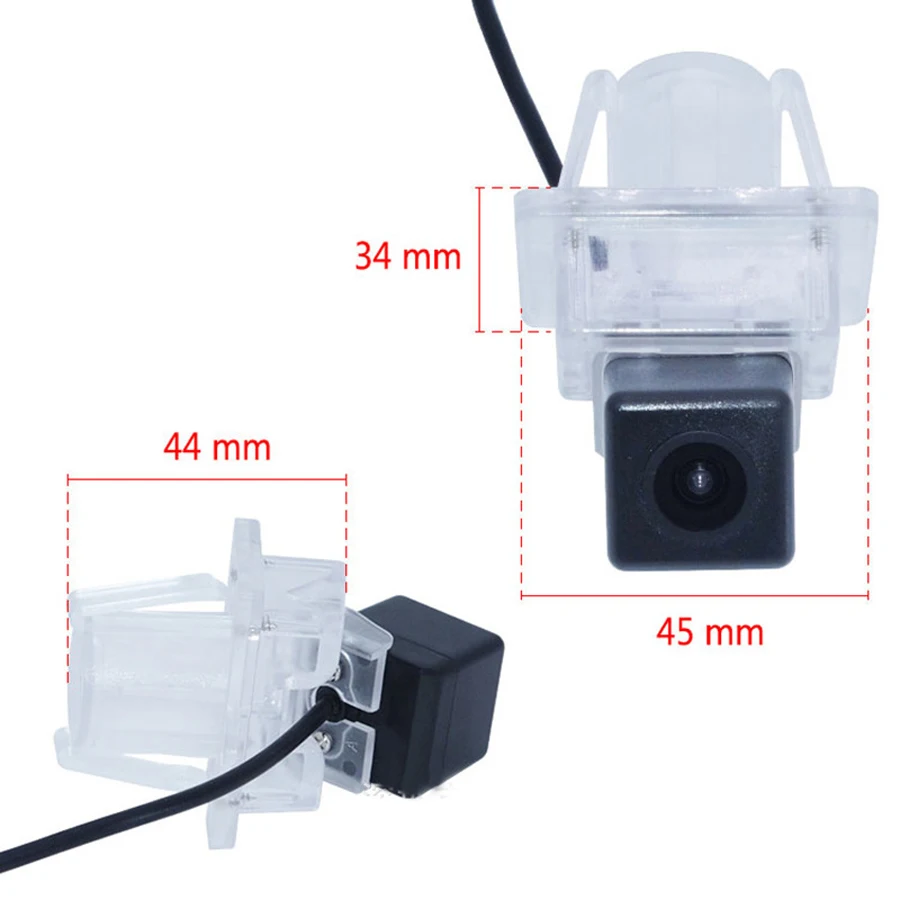 HD Car Rear View Reverse Camera For Mercedes E-Class W212 C207 S-Class W221 Number Plate Light Reversing Parking cam