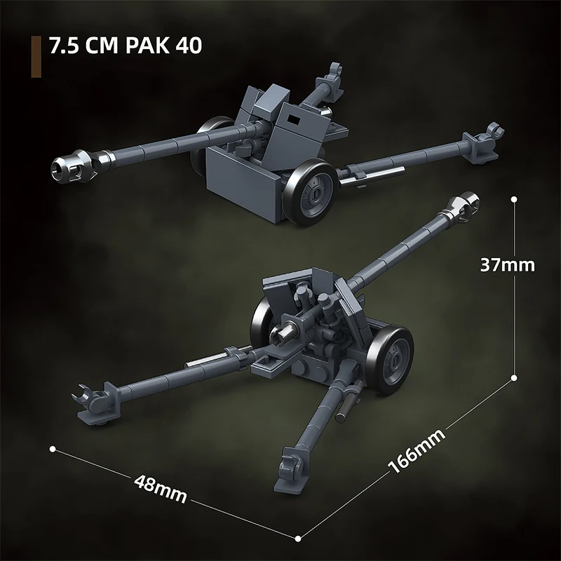 WWII Duitsland Atlantic Defense Bunker Bouwstenen Kit Stad Front Battle Creatieve oorlogsscène Model Bricks Sets Speelgoed Kinderen Geschenken