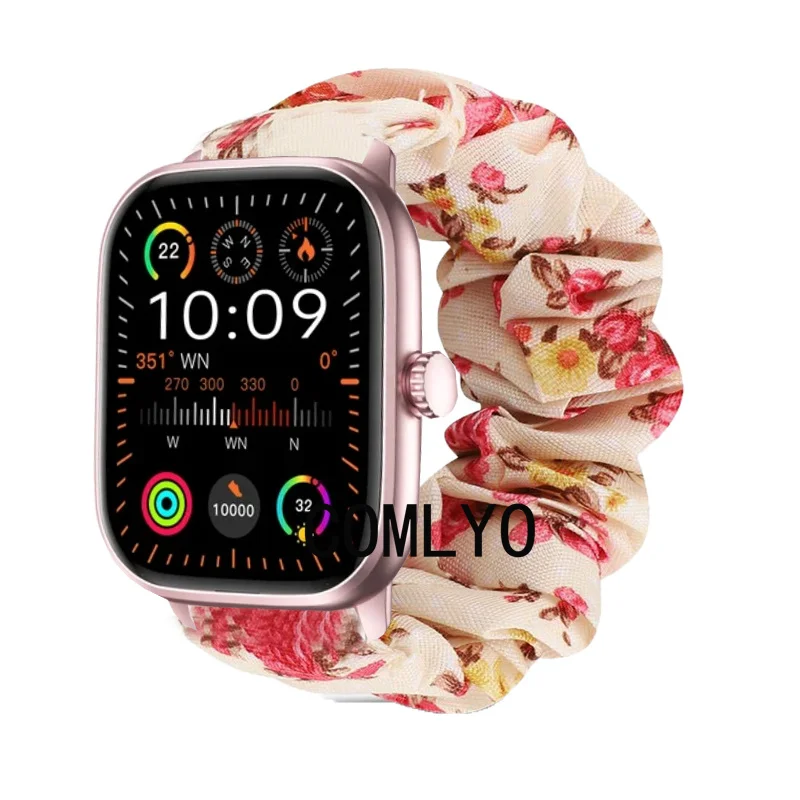 For LEMFO Y80 Smart Watch Strap Smart watch Cotton yarn Dacron Soft Women Lady Band Belt