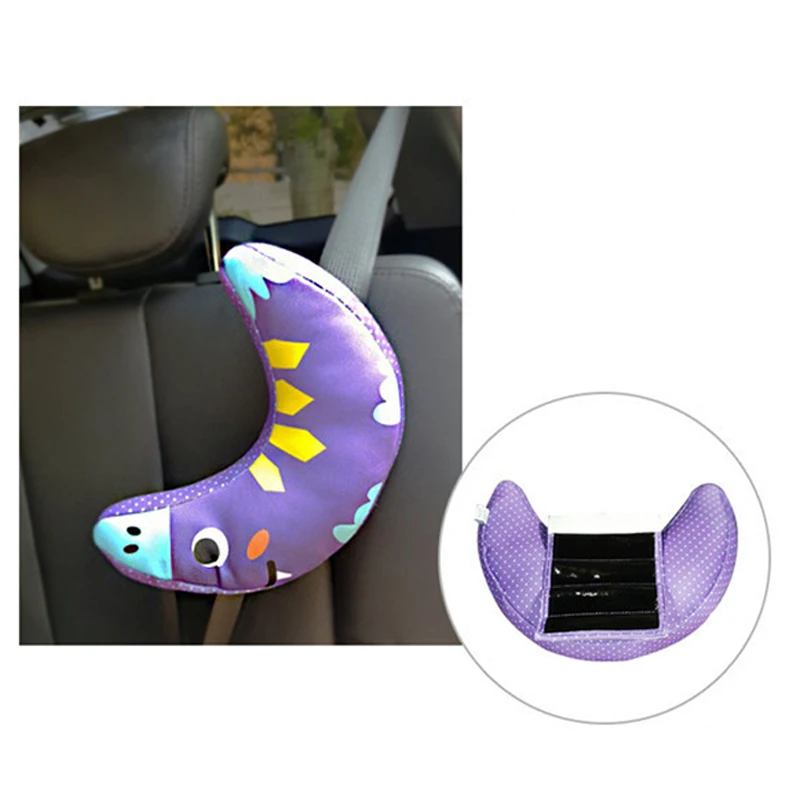 Almohada de viaje para cinturón de seguridad de coche para niños y bebés, soporte para la cabeza, recién llegado