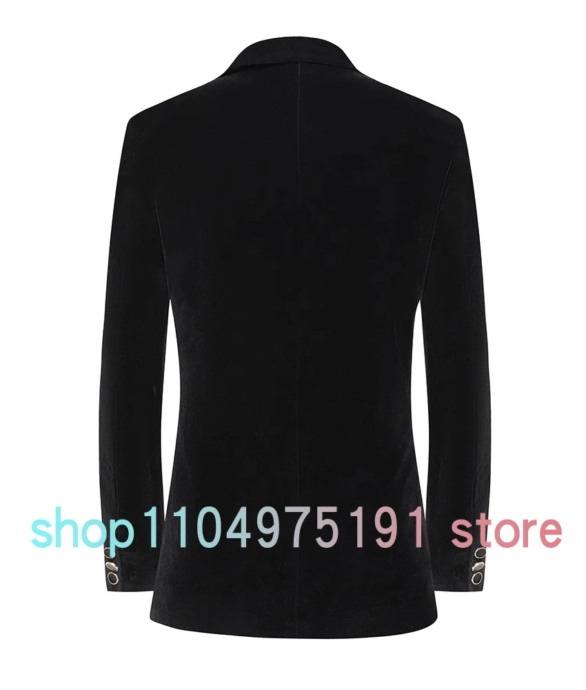 New fashion Crystal Men's suit set; black tuxedo; men's clothing.High Quality Wedding Tuxedos Special Occasion Gowns prom dresse