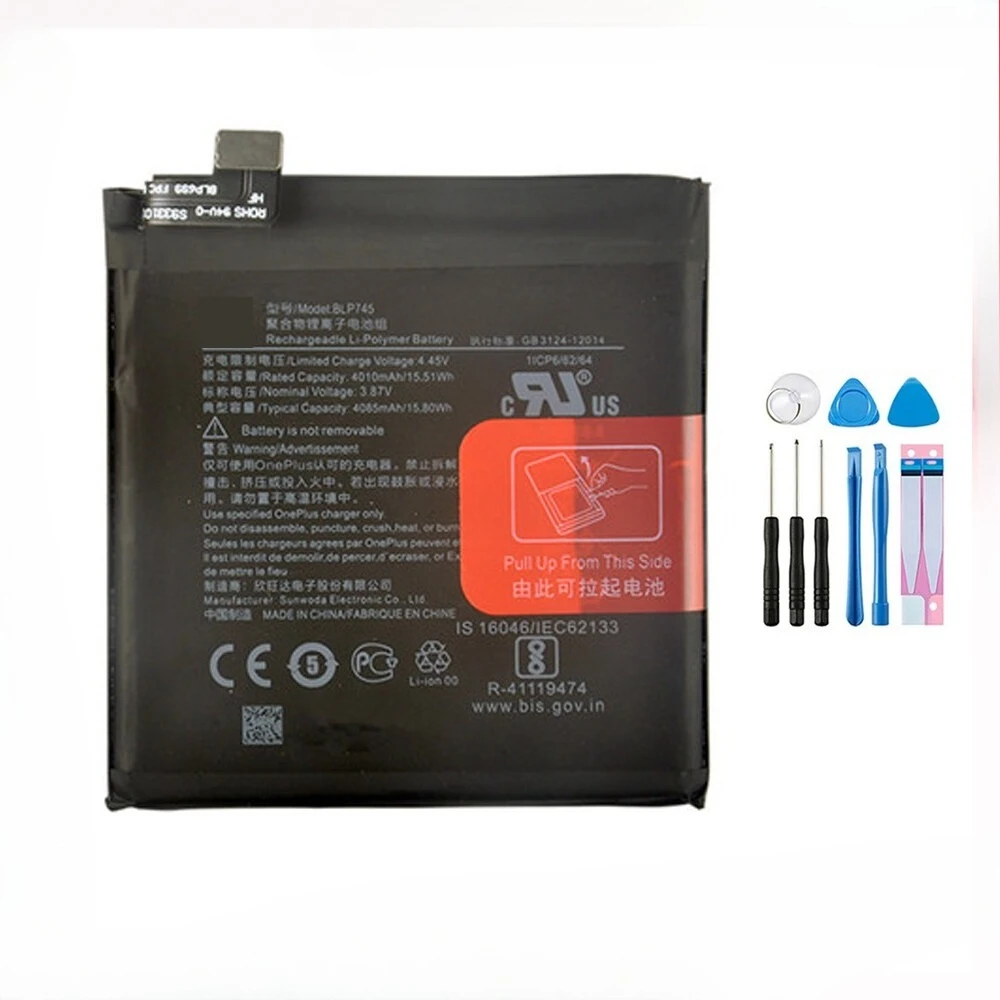 For T-Mobile OnePlus 7T Pro McLaren 5G Edition HD1925 Battery BLP745 Replacement