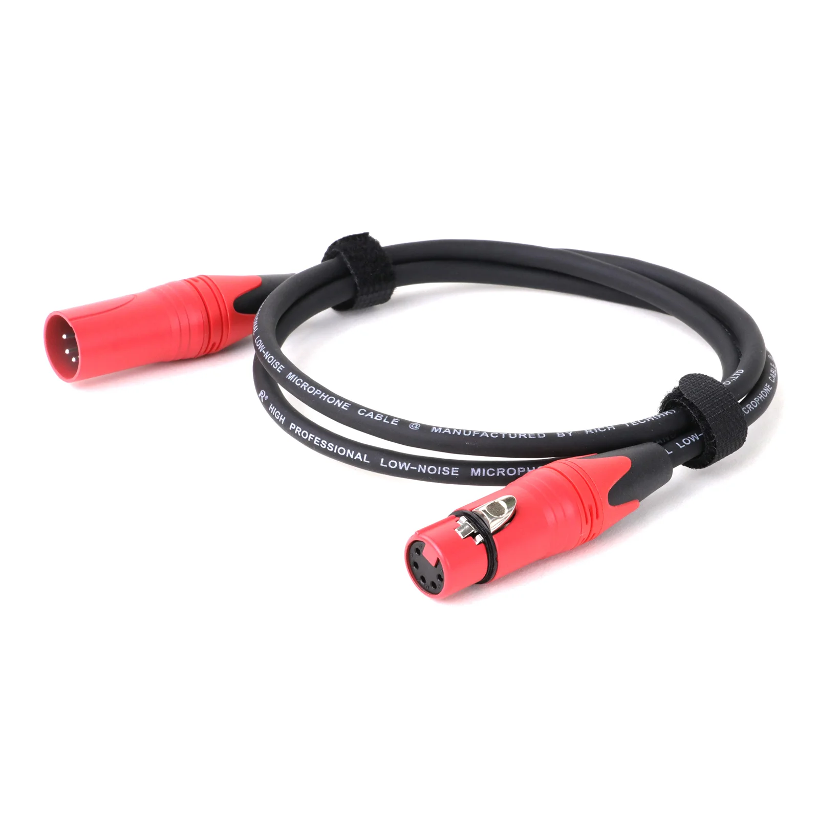 0.3M-15M XLR 5Pin Male to 5PIN Female Audio Amplifier Mixing Console Audio Cable with Multicolor Connectors